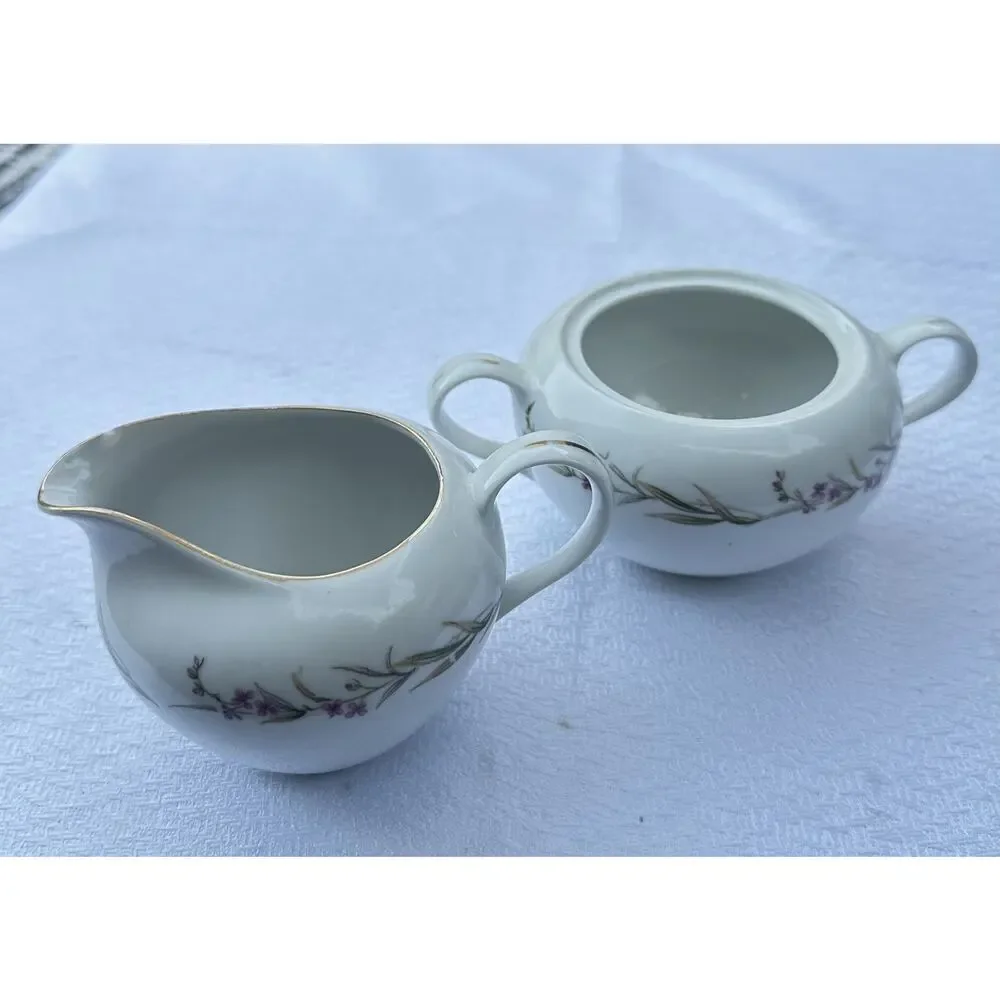 Prestige Fine China Sugar and Creamer Set